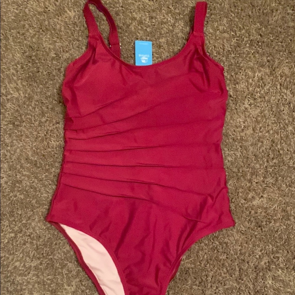 Cupshe Red One Piece Swimsuit